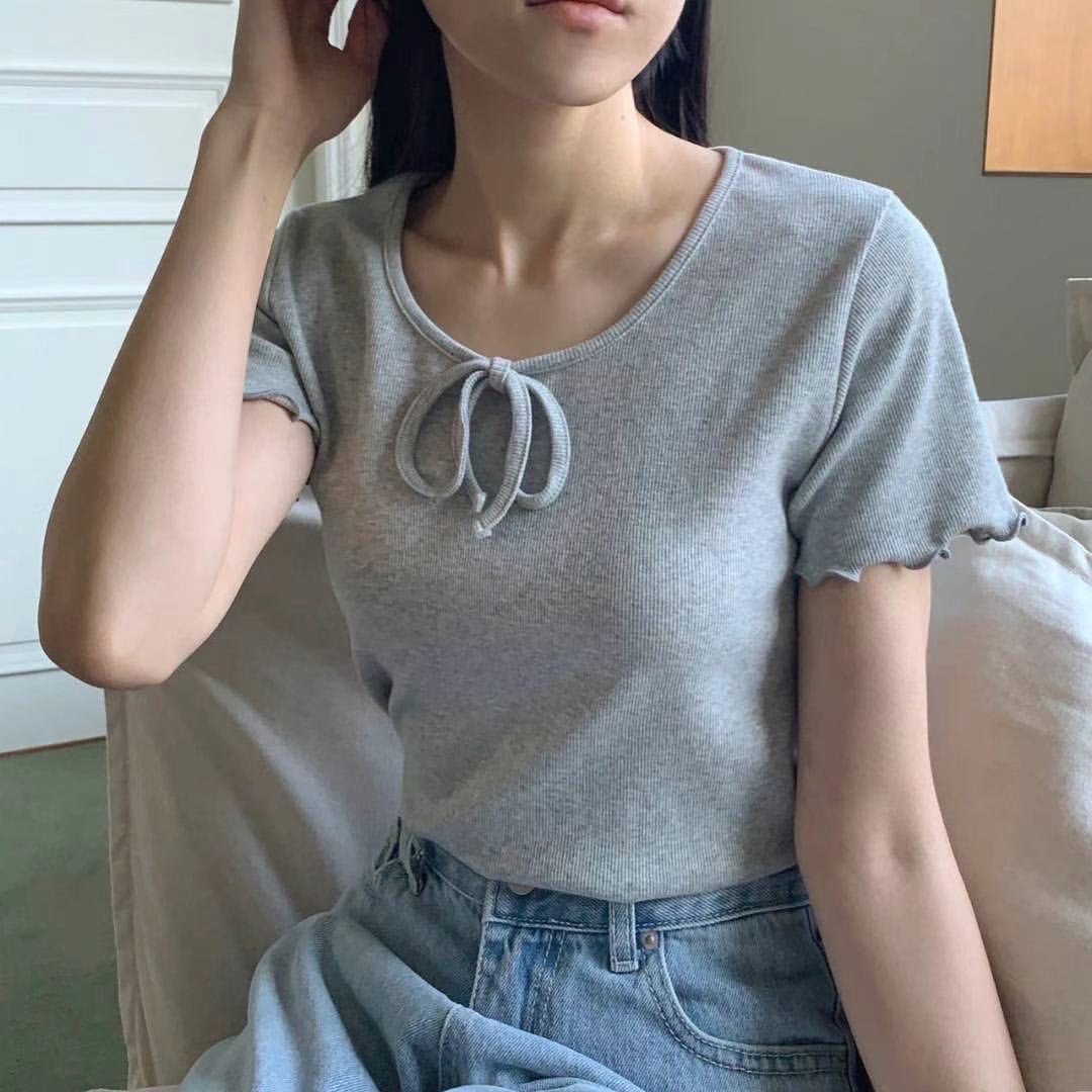 23YR0903 little ribbon tee