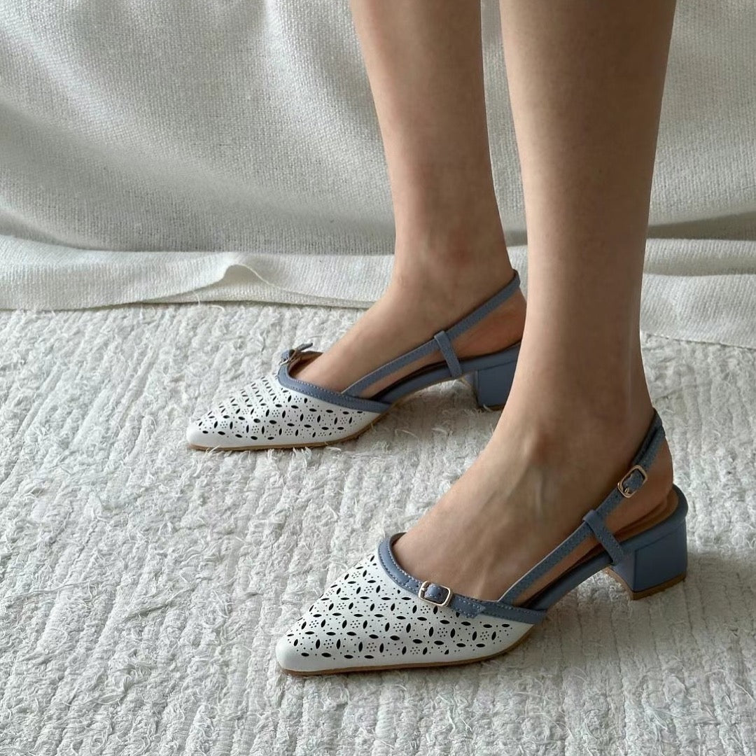 25YR1101 Sling back heel 5cm
