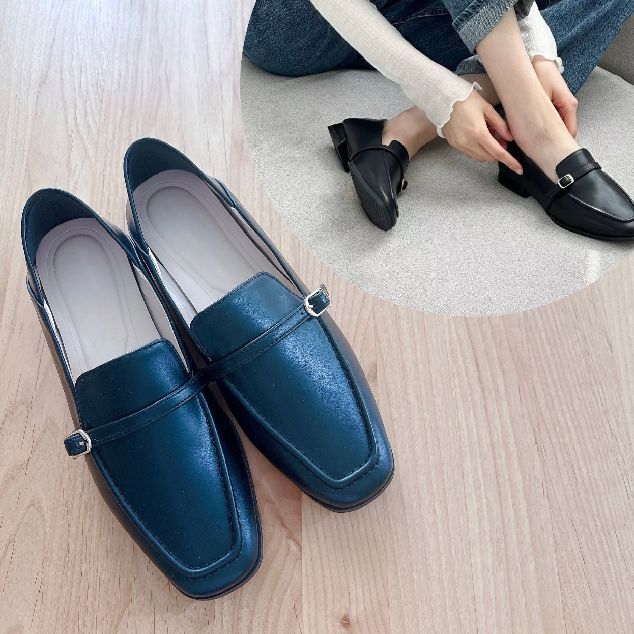 25YR1016 Loafer Shoes 2cm