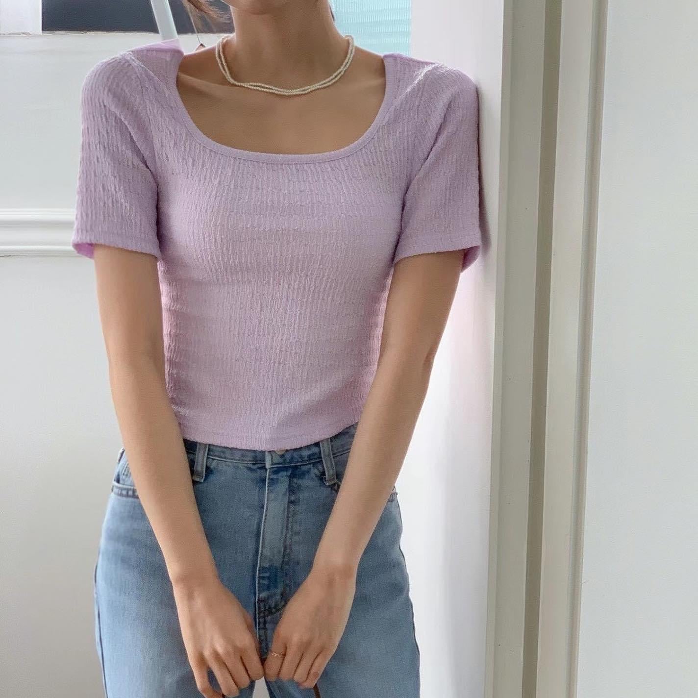 23YR0703 2-way紗紗top