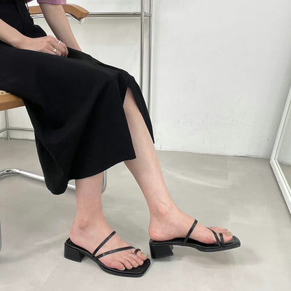 24YR1140 Strap Sandal 4cm