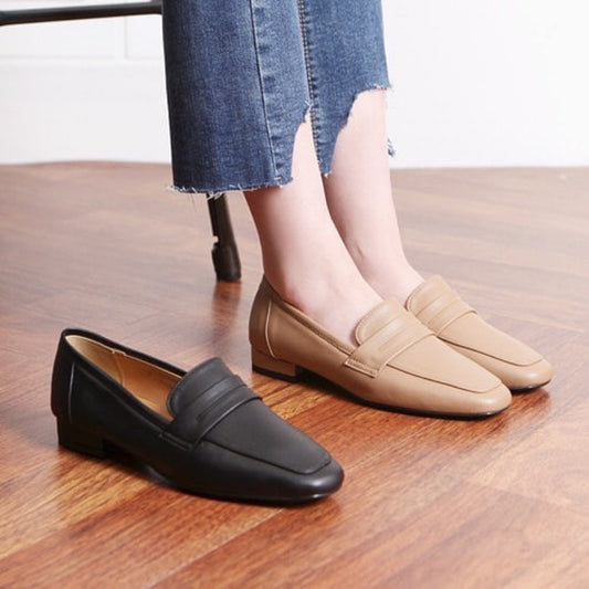 23YR2725 小方頭loafer 2cm