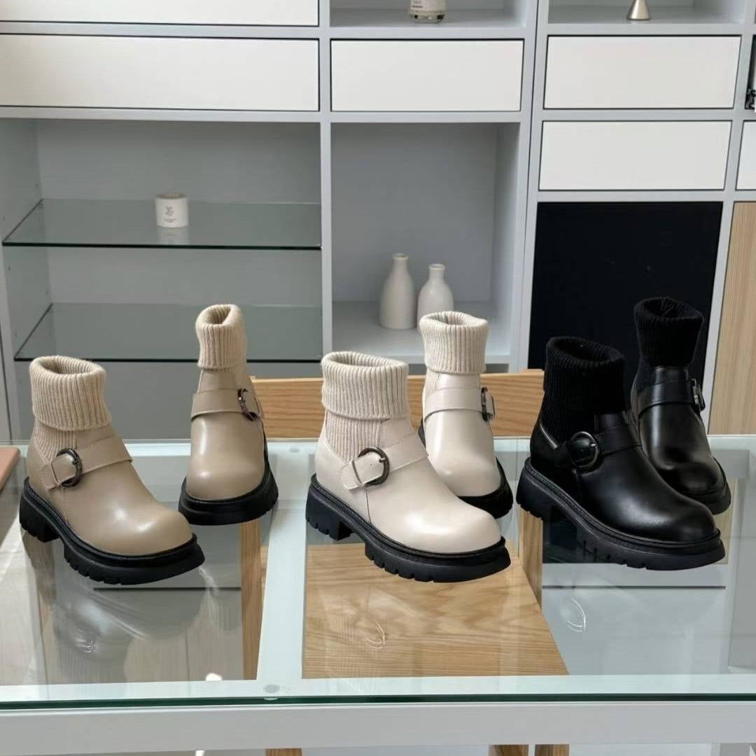 26YR1520 Leather Boots