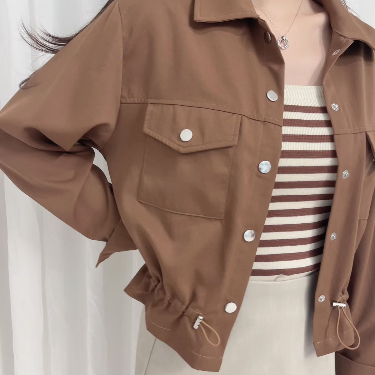 26YR1618 Cardigan Set