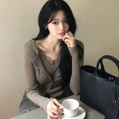 26YR1704 Cardigan Set