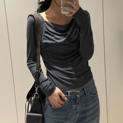 26YR1718 Shirring Top