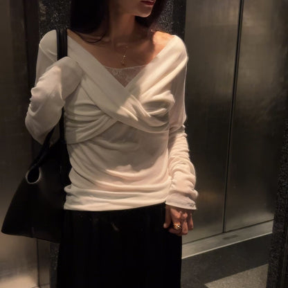 26YR1719 Lace Tee