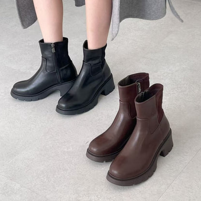 26YR1801 Leather Boots