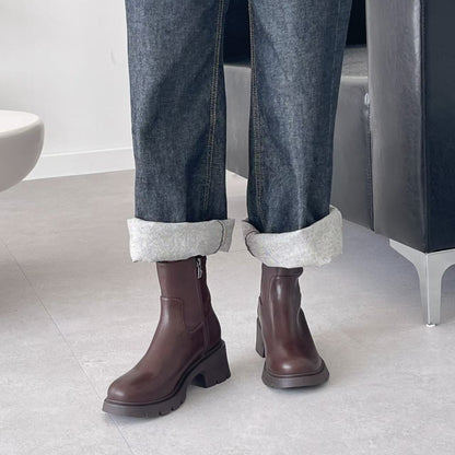 26YR1801 Leather Boots