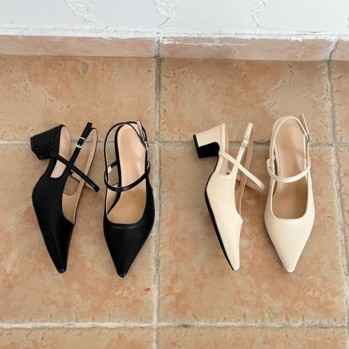 26YR1806 Sling back 5cm