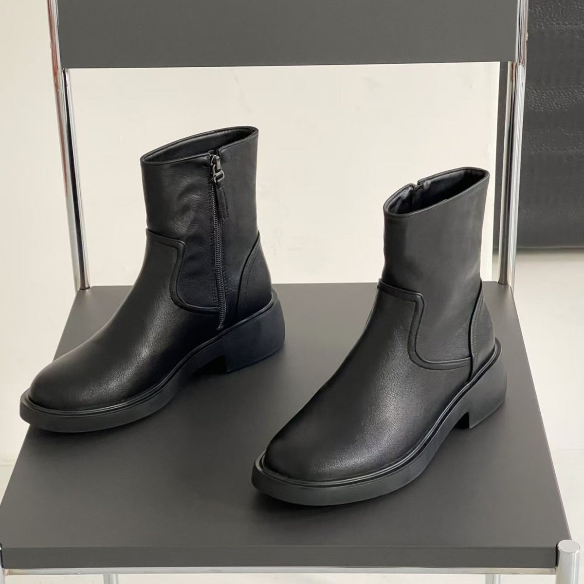 25YR2813 百搭中長Boot 4cm