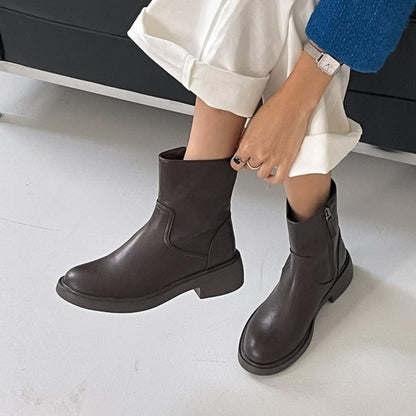 25YR2813 百搭中長Boot 4cm