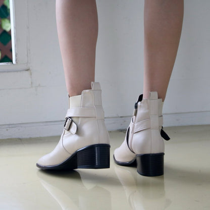 24YR2210 Buckle Boot 5cm