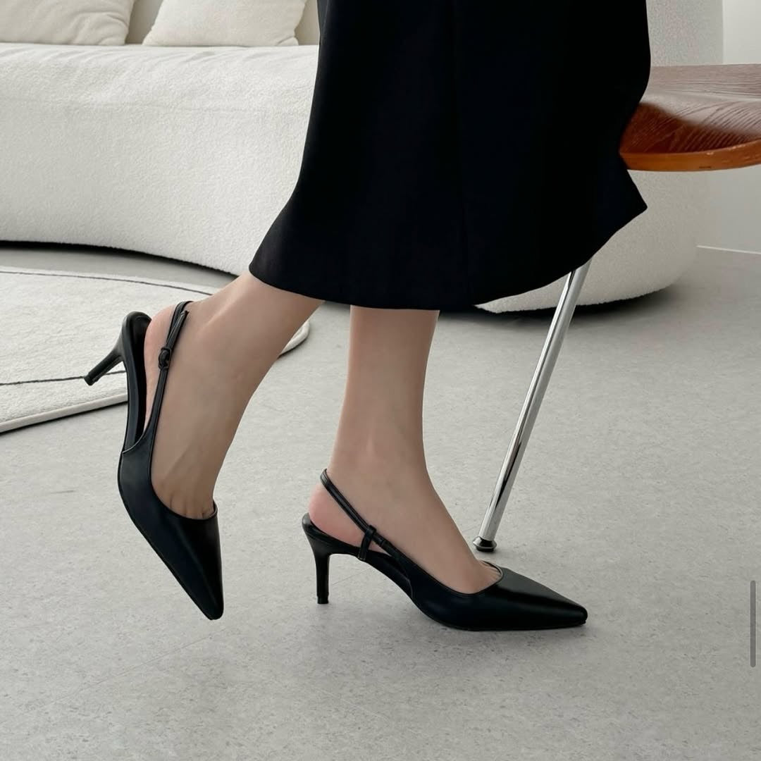 25YR1001 尖頭Heel Shoes 7cm