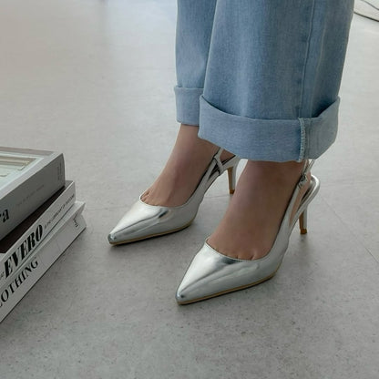25YR1001 尖頭Heel Shoes 7cm