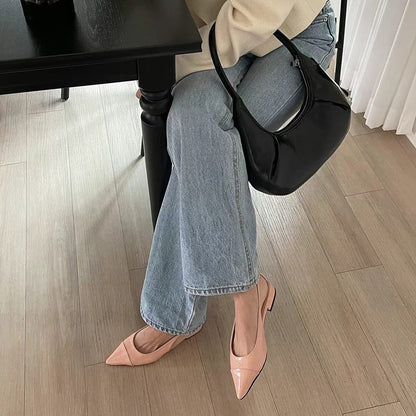 24YR1108 Nude Sling Back 2cm