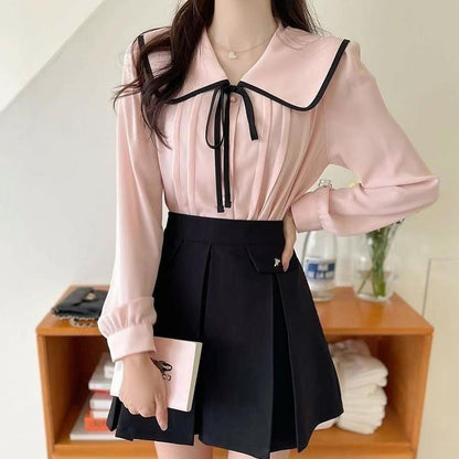 24YR2025 Ribbon Blouse