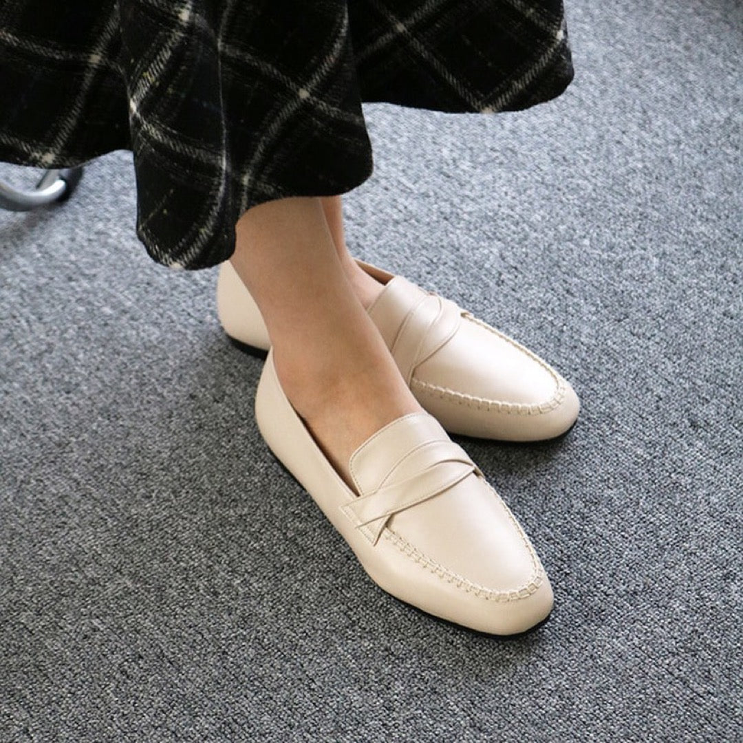 24YR0821 扭紋Loafer Shoes 1cm