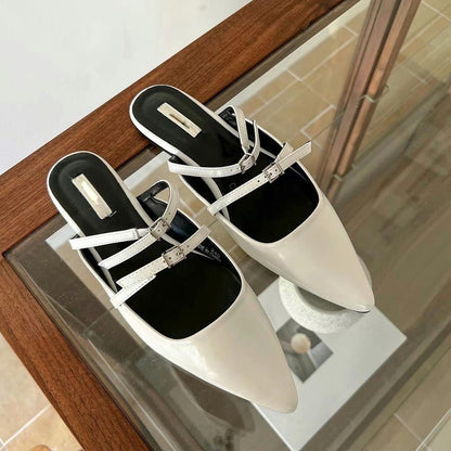 24YR0711 Buckle Shoes 1cm