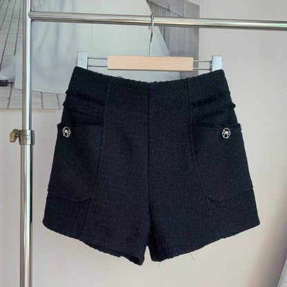 24YR2516 Tweed Short Pants