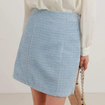 24YR2536 Sweet Tweed Skirt