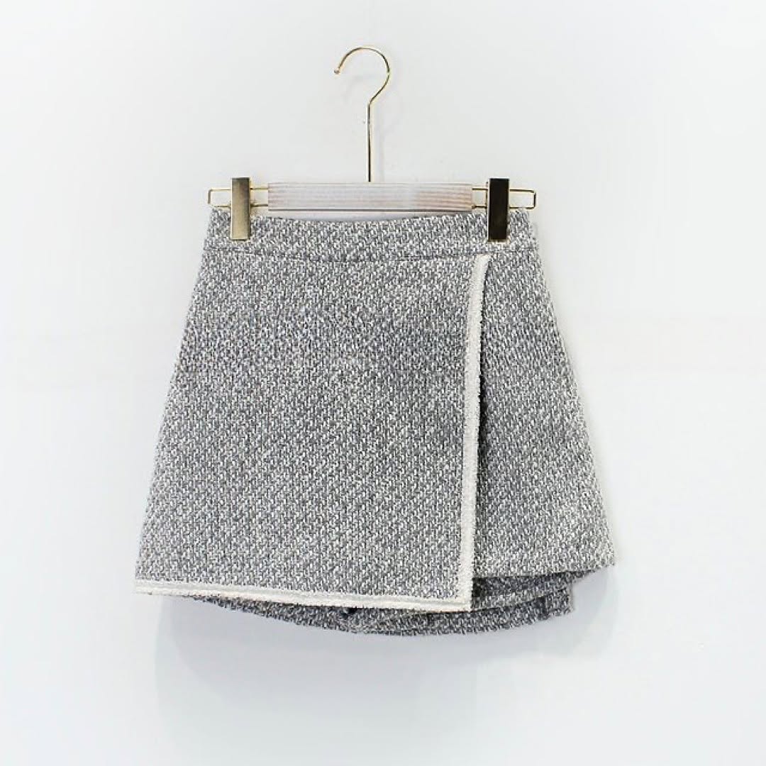 23YR2507 soso tweed skirt pt