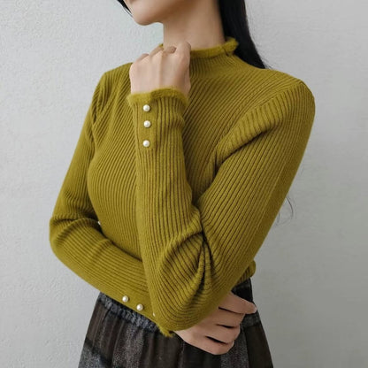 24YR2544 Pearl Knit Top