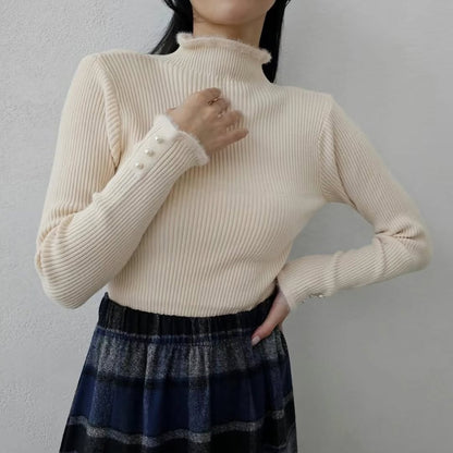 24YR2544 Pearl Knit Top