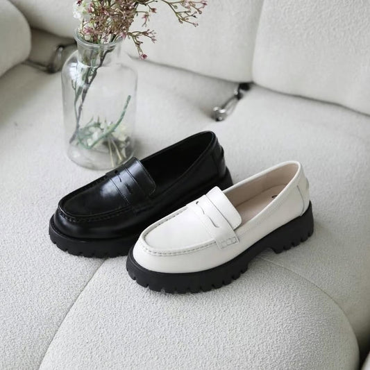 25YR0103 牛皮Loafer Shoes 4.5cm