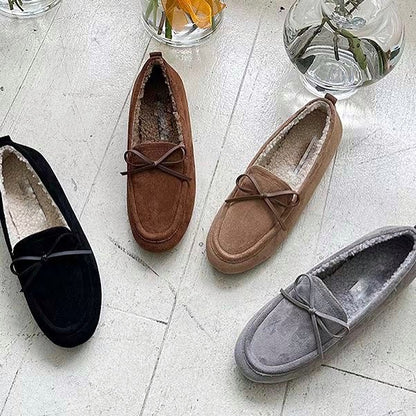 25YR0102 毛毛Loafer Shoes 1cm