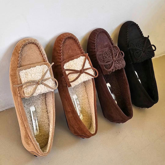 25YR0121 Ribbon Loafer Shoes