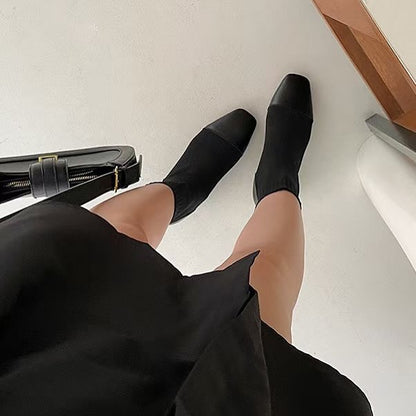 25YR0123 拼布橡筋boot 6cm