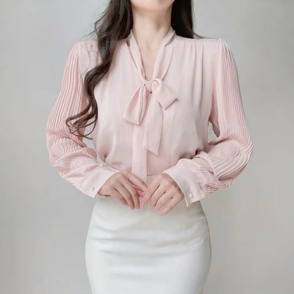 24YR2006 Pleated Blouse