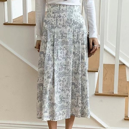 25YR0424 Printing Skirt