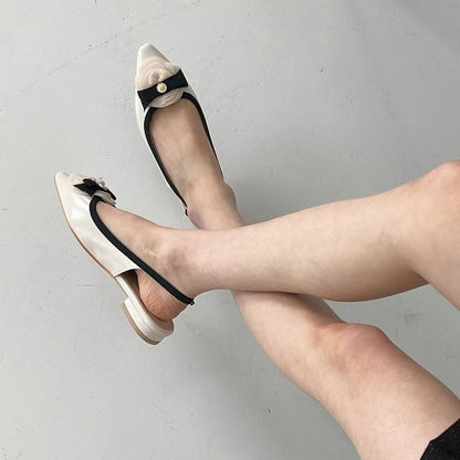 25YR0610 小香風Sling Back Shoes 2cm