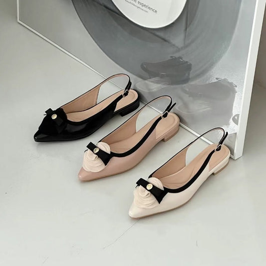 25YR0610 小香風Sling Back Shoes 2cm