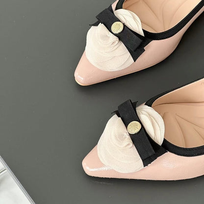 25YR0610 小香風Sling Back Shoes 2cm