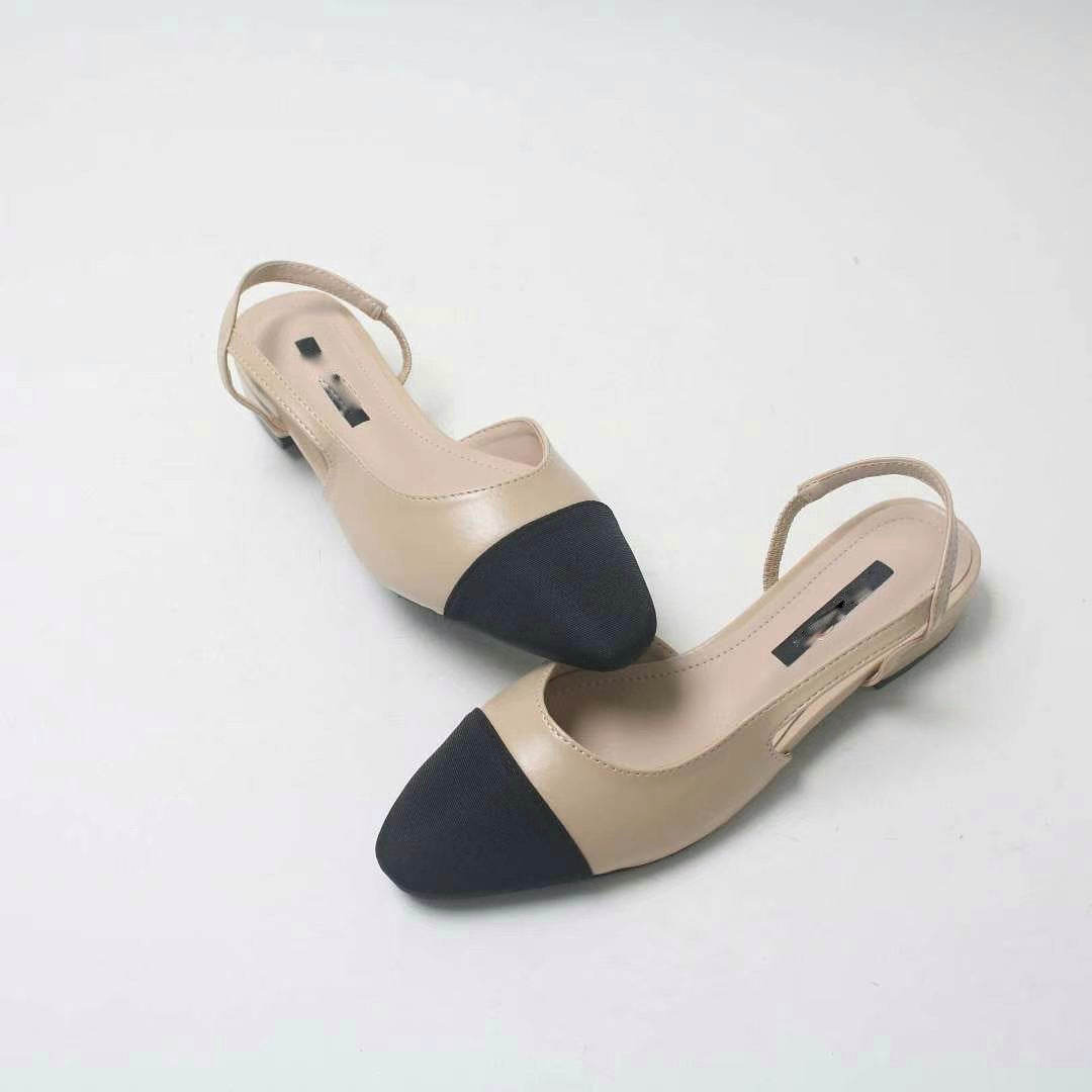 25YR0806 Tweed Sling Back 2cm