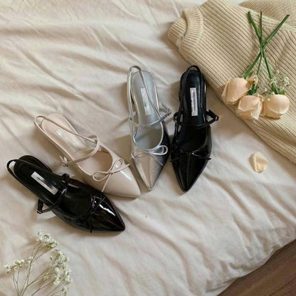 25YR0914 Ribbon Shoes 2.5cm