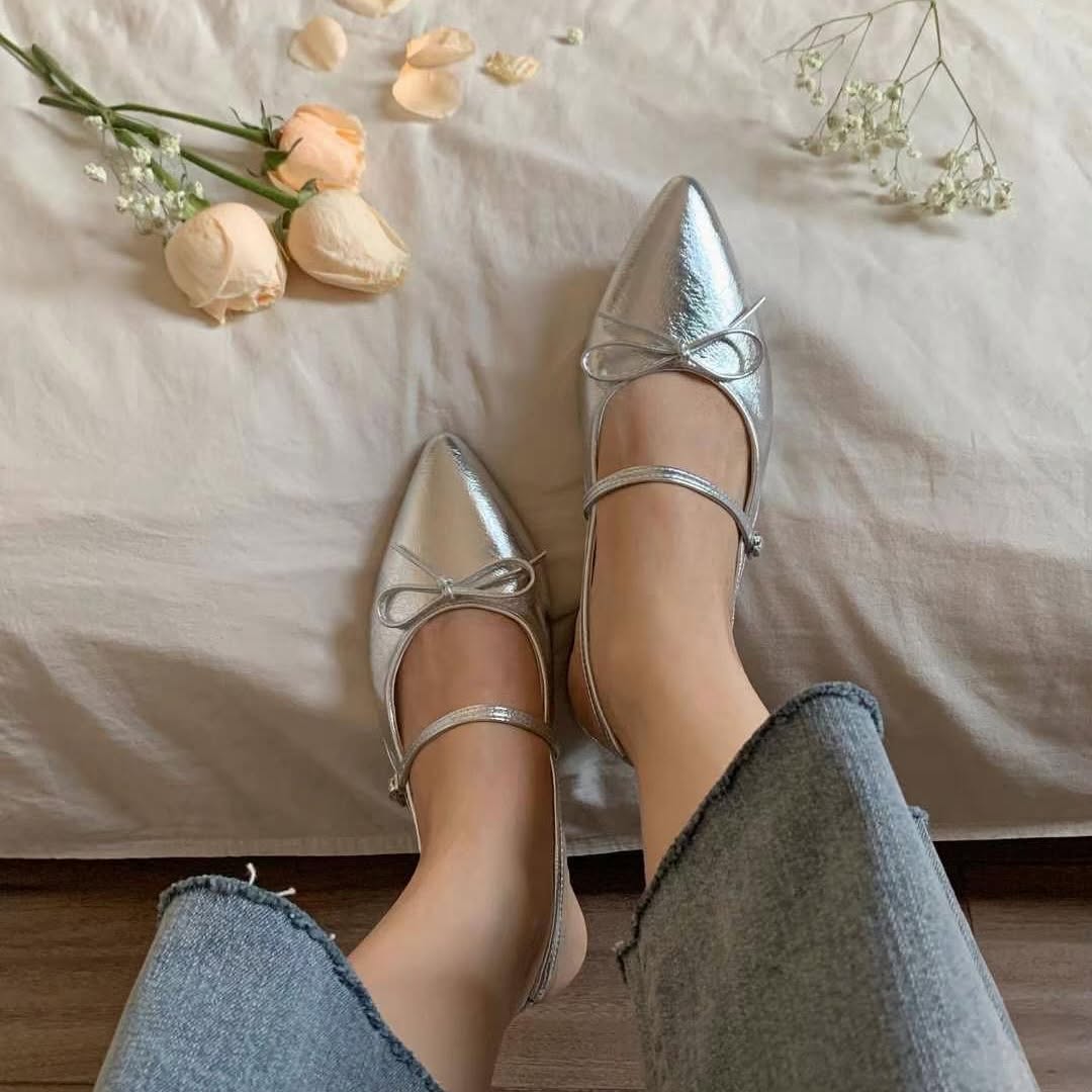 25YR0914 Ribbon Shoes 2.5cm