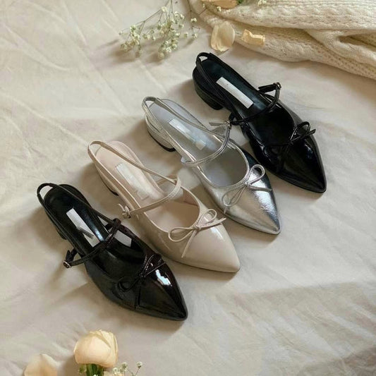 25YR0914 Ribbon Shoes 2.5cm