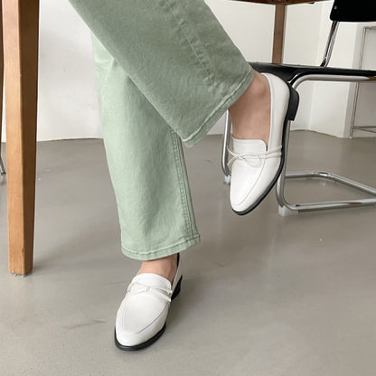 24YR1614 Ribbon Loafer 1cm