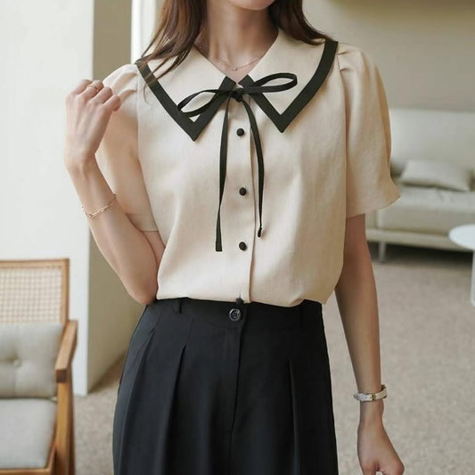 25YR1130 Ribbon Blouse