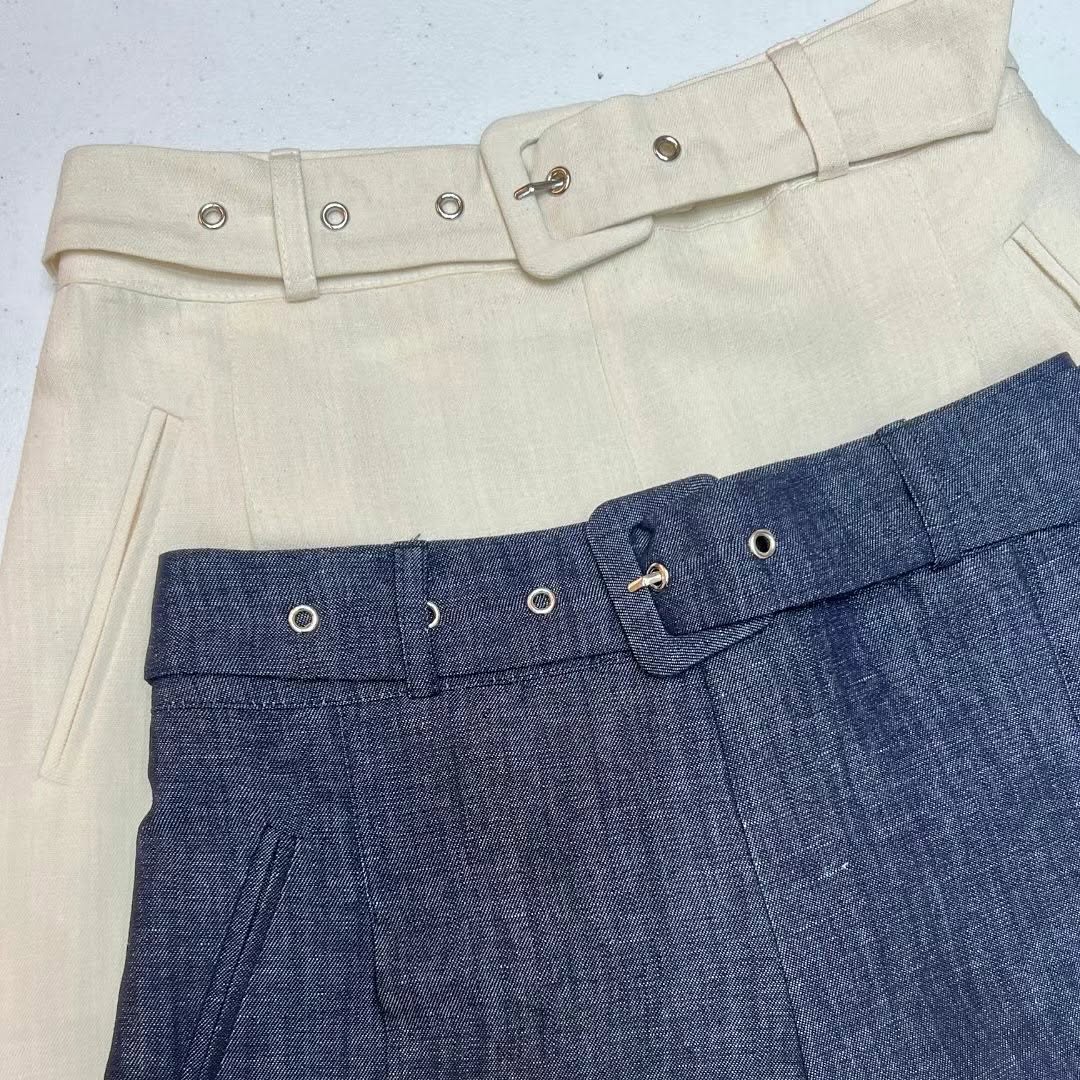 25YR1318 Belt Pants