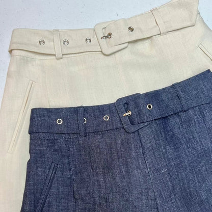 25YR1318 Belt Pants