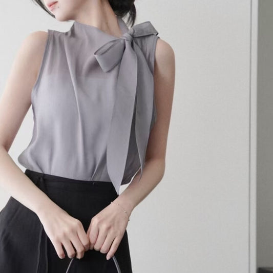 25YR1218 Ribbon Blouse