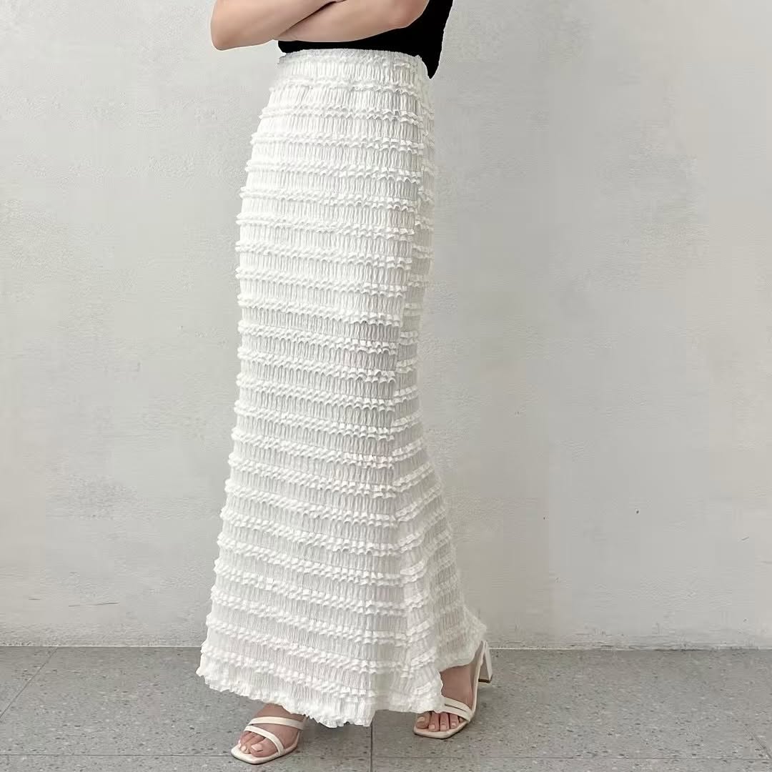 25YR1214 Layer Long Skirt