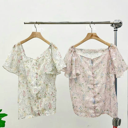 25YR1219 Floral Blouse