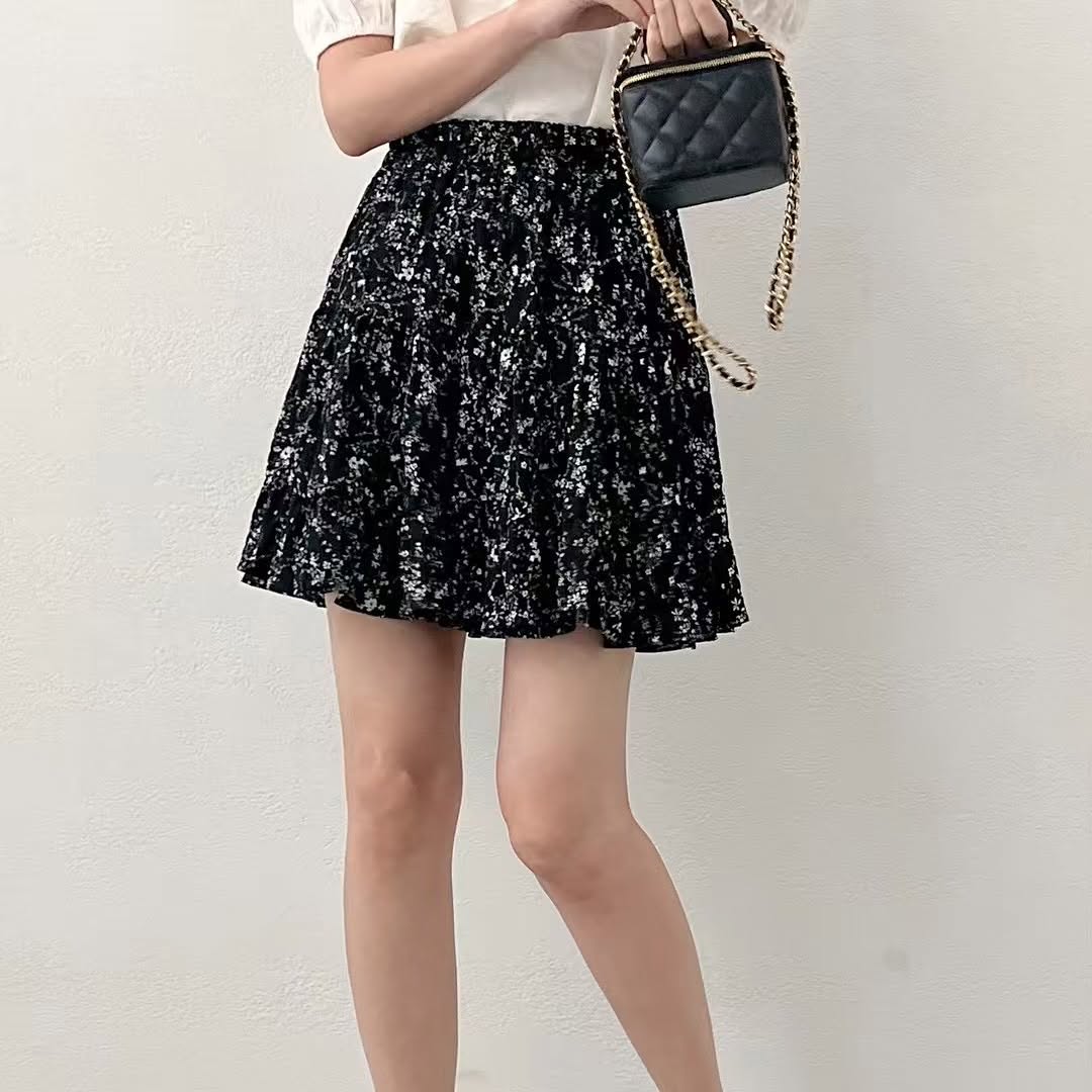 25YR1238 碎花短裙