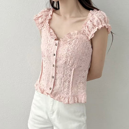 25YR1239 Ruffle Vest